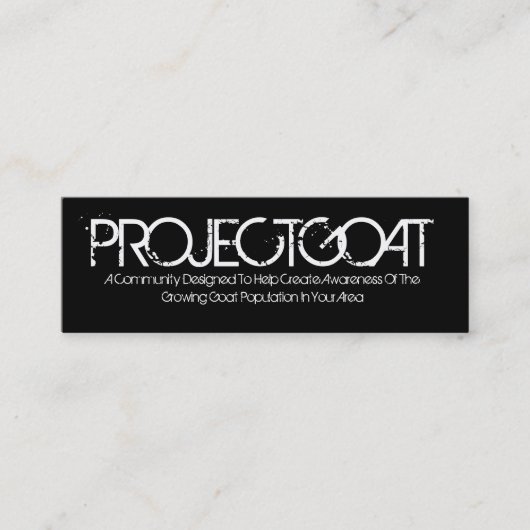 GOT MINI VISITEKAARTJE (Voorkant)