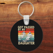 Got Ped By My Daughter Funny Ski  Sleutelhanger (Voorkant)