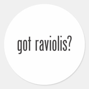 Got Raviolis Ronde Sticker