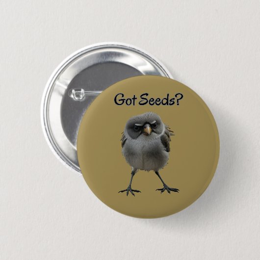 Got Seeds Ronde Button 5,7 Cm (Voorkant /achterkant)