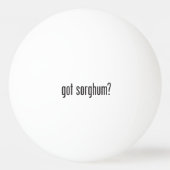 Got sorghum pingpongballen (Achterkant)