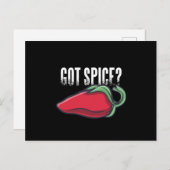 Got spice briefkaart (Voorkant / Achterkant)