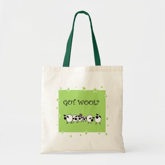 GOT WOOL? canvas tas (Voorkant)
