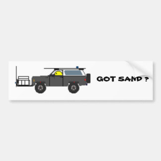 GOT ZAND? BUMPERSTICKER