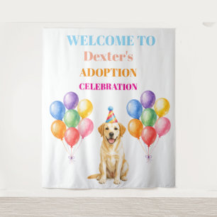 Gotcha-dag Adoptiefeest Labrador Hond Huisdier Wandkleed