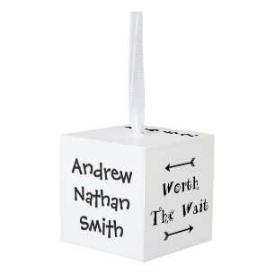 Gotcha-dag - Ontwerp voor adoptie Kubus Ornament