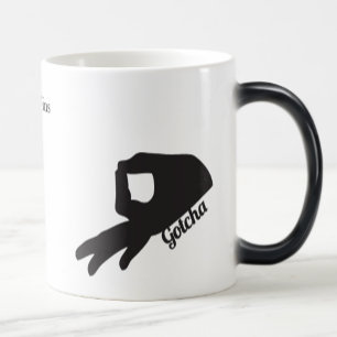 Gotcha Game Morph Mug Nom Personnalisé Option