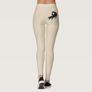 Gotcha Game Tan Leggings Verbergen Onder Shirt