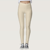 Gotcha Game Tan Leggings Verbergen Onder Shirt (Voorkant)