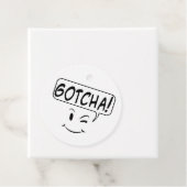 Gotcha! Grappig Bedankjes Labels (In situ)