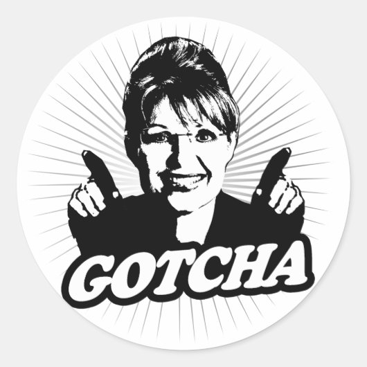 Gotcha Journalism Sticker (Voorkant)