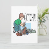 Gotcha Kaart (Staand voorkant)