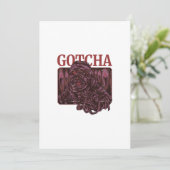 GOTCHA KAART (Staand voorkant)