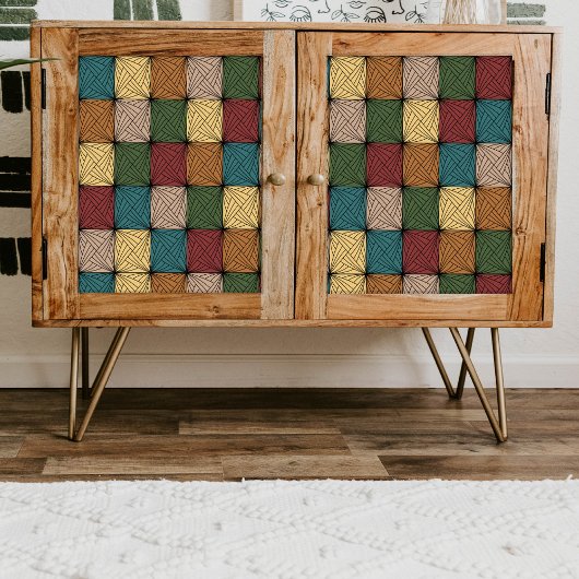 Gotcha Square herfstpatroon Decoupage Tissuepapier