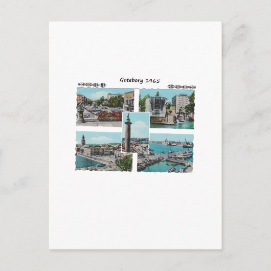 Goteborg 1965 briefkaart (Voorkant)