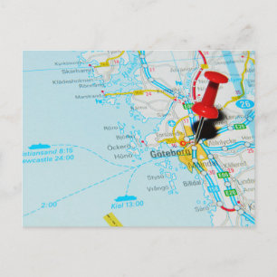 Göteborg, Göteborg, Zweden Briefkaart