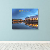 Göteborg, Zweden - Schilderij Canvas Afdruk (Insitu (Houten vloer))