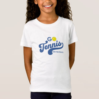 GoTennis en T-shirt filles bleues