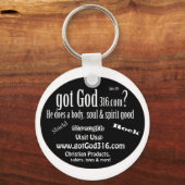 gotGod316.com Sleutelhanger (Voorkant)