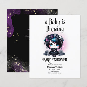 Goth Baby Girl brouwt Kawaii Anime Gothic
