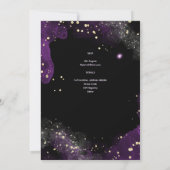 Goth Baby Girl brouwt Vampire Bat Gothic Kaart (Achterkant)