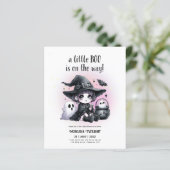 Goth babymeisje heks Little Boo op komst (Staand voorkant)