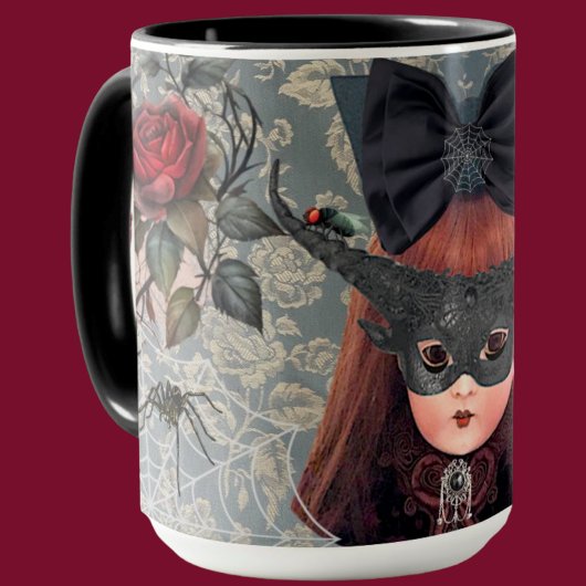 Goth Doll Mug personnalisé
