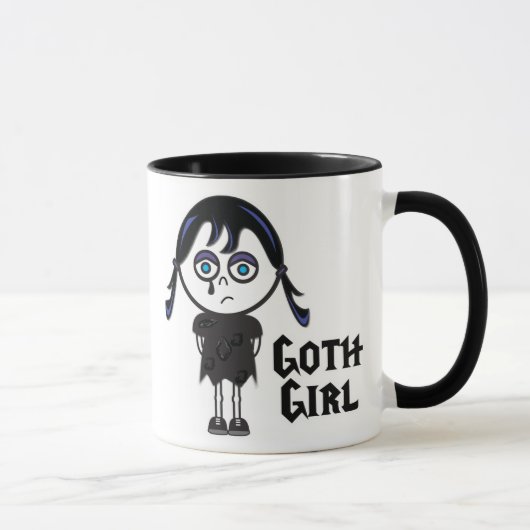 Goth Emo Meisje, Goth Emo Meisje Mok (Rechts)