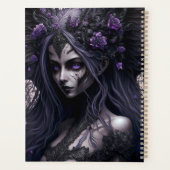 Goth Fairy Gothique Imaginaire Art Planificateur (Dos)