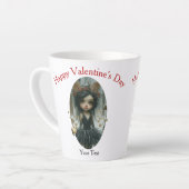 Goth Fairy Mug avec Gold Heart Locket Cup (Angle gauche)