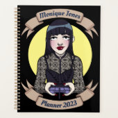 Goth Gamer Girl Planner (Devant)