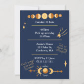 Goth Gamer Girl Sleepover Invitation (Dos)