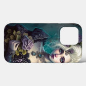 Goth Girl Art coque iphone (Verso (horizontal))