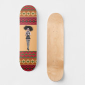 GOTH GIRL FUNKY SKATEBOARD POUR ELLE (Recto)
