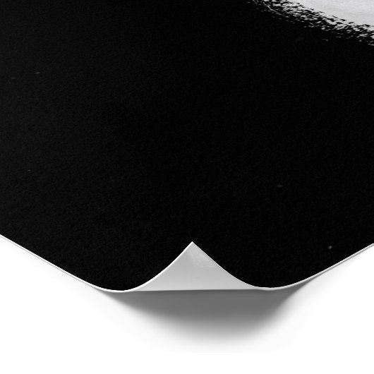 Goth Goddess Portrait Original Art Poster Imprimer (Coin)