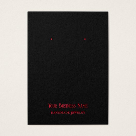 Goth Gothic Corbeau Corbeau Carte d'affichage (Devant)