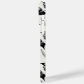 Goth Grunge Black Raven iPhone / coque ipad (Verso / Gauche)