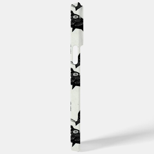 Goth Grunge Black Raven iPhone / coque ipad (Verso / Droite)