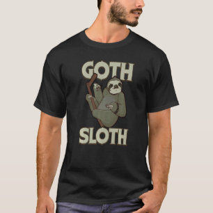 Goth Luiaard Gotische Emo Schattige Luiaards T-shirt