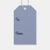 goth lune ange étiquettes cadeaux (Dos)