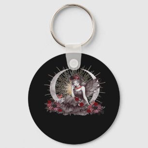 Goth-meisje Whimsigoth Klassiek Sleutelhanger