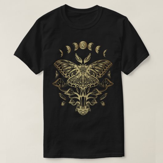 Goth Moth et lune Moth Pullover (Design devant)
