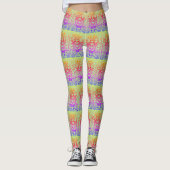GOTH NE VOIT AUCUN MAL CEMETIERE LEGGINGS DE SQUEL (Devant)