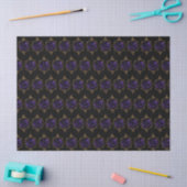 Goth Paarse Roos Tissuepapier (Craft)