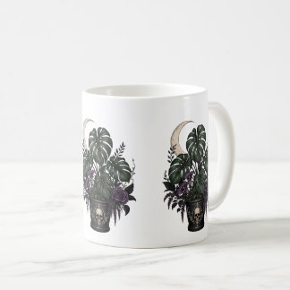 Goth Plant Moeder Monstera Halve Maan Gotische Pla Koffiemok