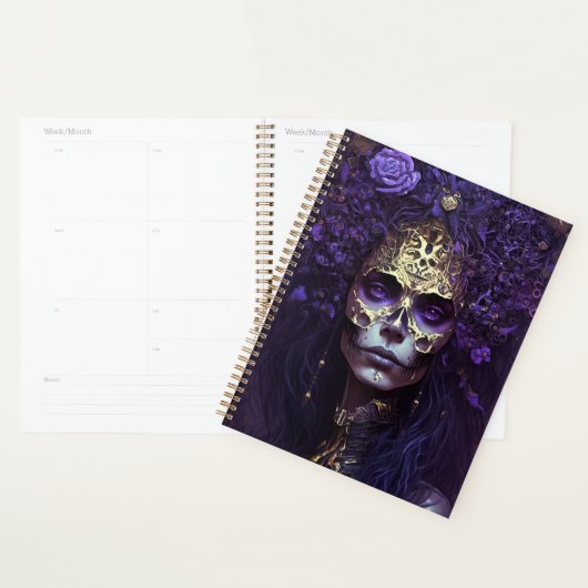 Goth Queen Imaginaire Art Planner (Devant avec enveloppe)