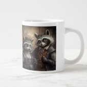 Goth Raccoons Jumbo Mug (Droite)