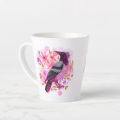 Goth Raven Coffee Mug Dark Aesthetic (Angle gauche)