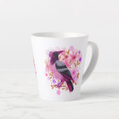 Goth Raven Coffee Mug Dark Aesthetic (Angle droit)