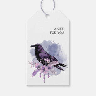 Goth Raven Donkere Esthetiek Cadeaulabel
